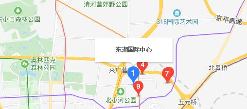大厦简略地图